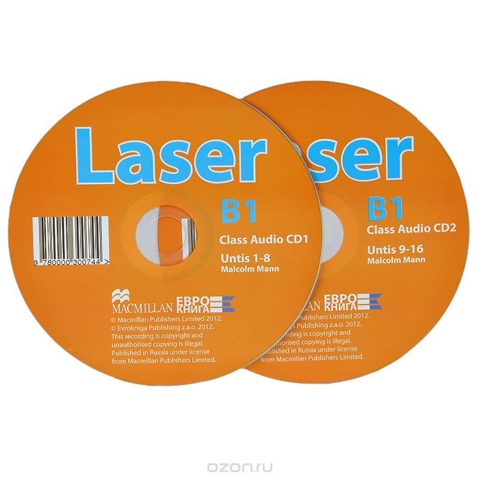 Скачать книгу "Laser B1: Class Audio CD (аудиокурс на 2 CD)"
