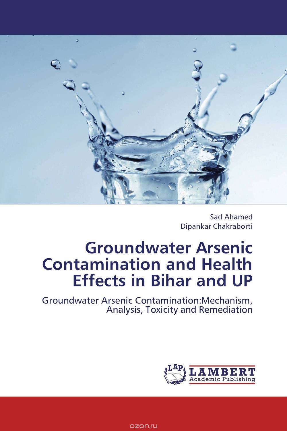Groundwater Arsenic Contamination and Health Effects in Bihar and UP