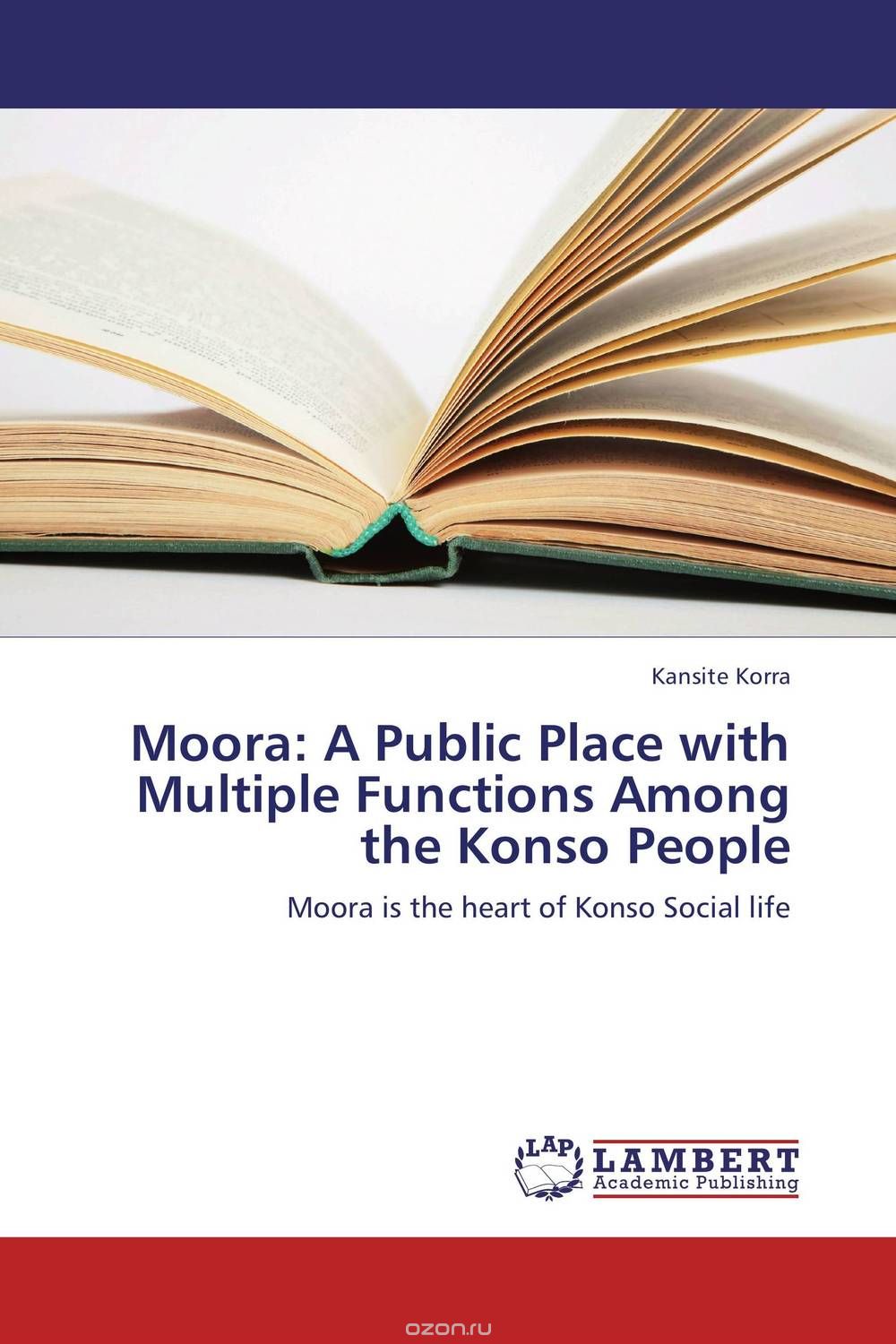Moora: A Public Place with Multiple Functions Among the Konso People