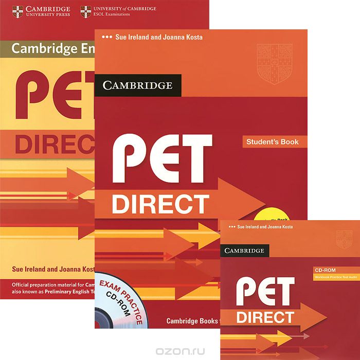 PET Direct: Student's Pack (комплект из 2 книг + CD-ROM)