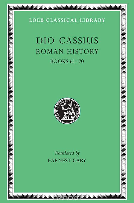 Roman History – Books LXI–LXX L176 V 8(Trans.Cary) (Greek)