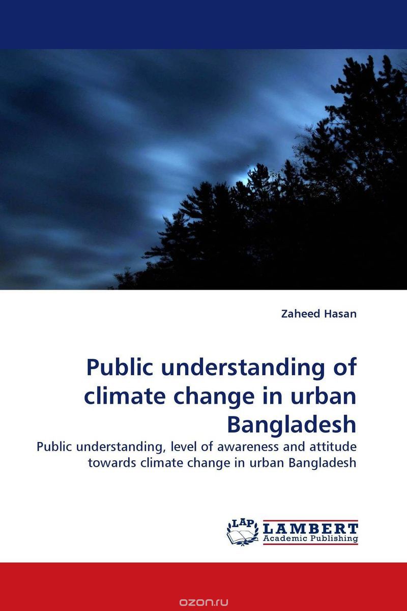 Public understanding of climate change in urban Bangladesh