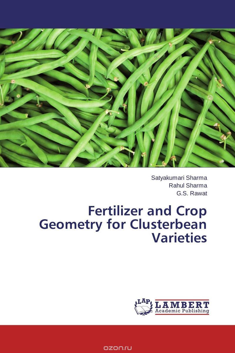 Скачать книгу "Fertilizer and Crop Geometry for Clusterbean Varieties"