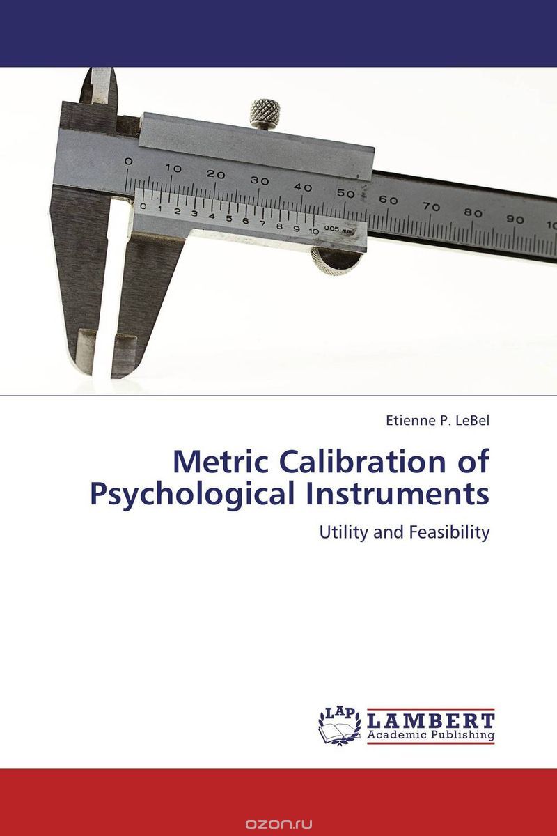 Скачать книгу "Metric Calibration of Psychological Instruments"