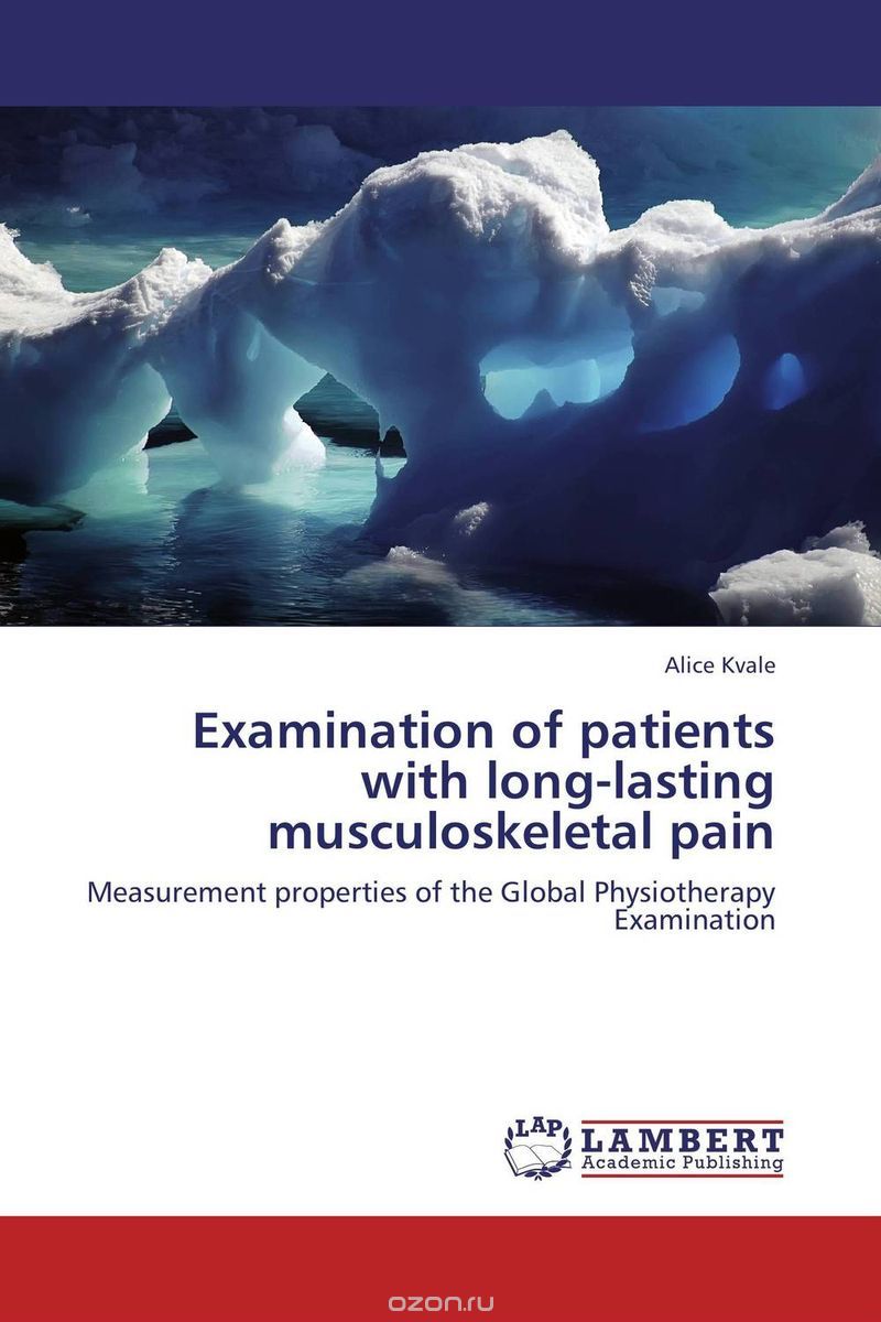 Examination of patients with long-lasting musculoskeletal pain