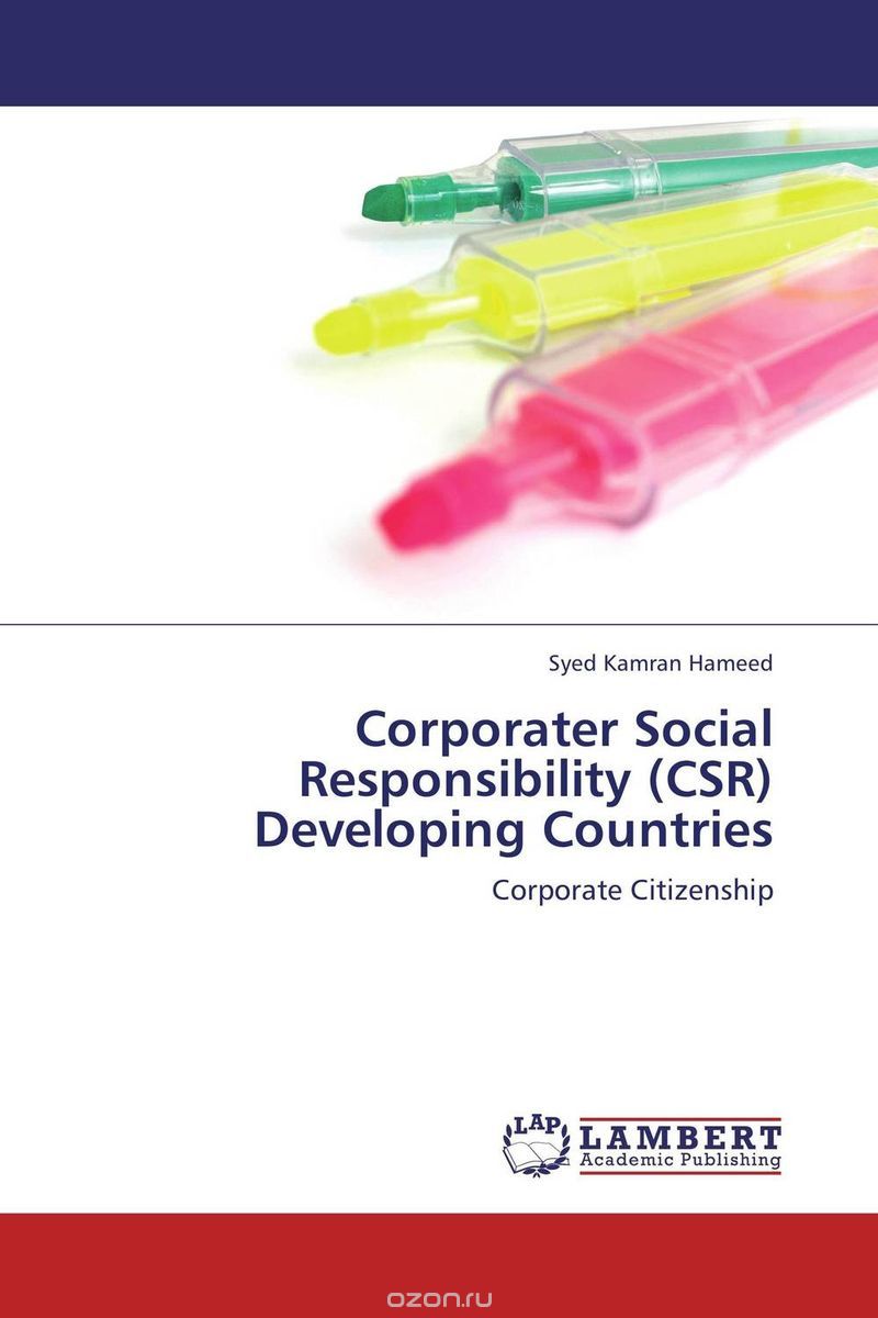Скачать книгу "Corporater Social Responsibility (CSR) Developing Countries"