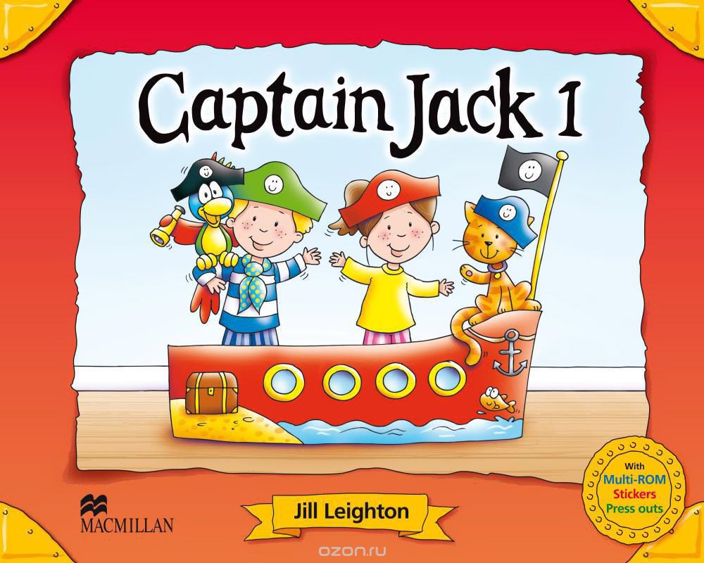 Скачать книгу "Captain Jack 1: Pupil's Book (+ Multi-ROM, Press outs and Stickers)"