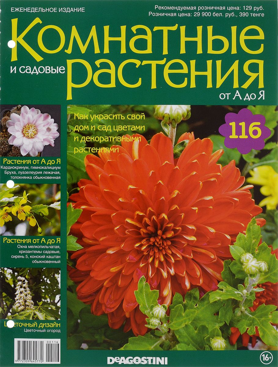 Журнал "Комнатные и садовые растения. От А до Я" №116
